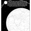 Earth Solar System Coloring Page