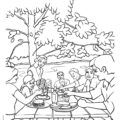 Stay Close to Family Coloring Page Strangers Imprint