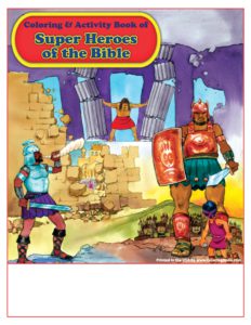 Super Heroes of the Bible Imprint Coloring Book
