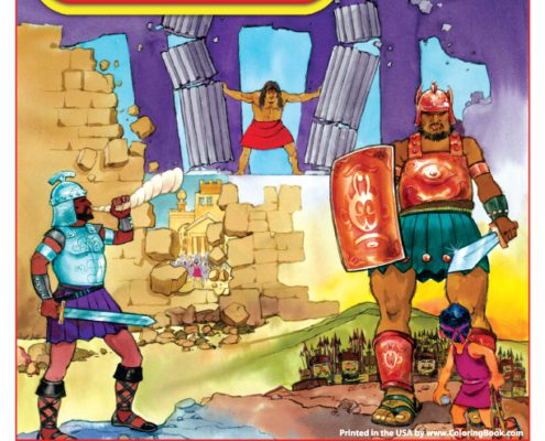 Super Heroes of the Bible Imprint Coloring Book