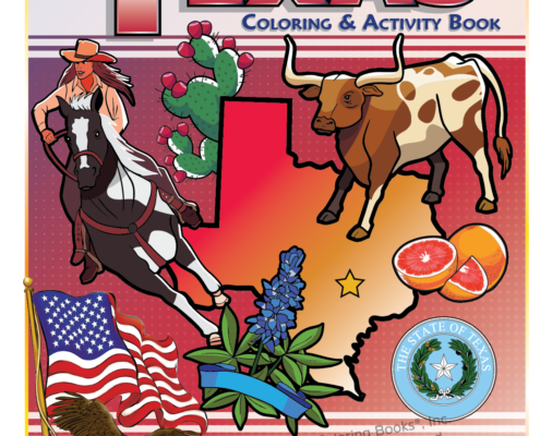 Texas State Coloring Book