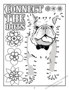 Josh and Cali Tebbe Wedding Coloring Page: Connect the Dots