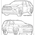 Toyota Imprint Coloring and Activity Book
