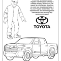 Toyota Imprint Coloring and Activity Book