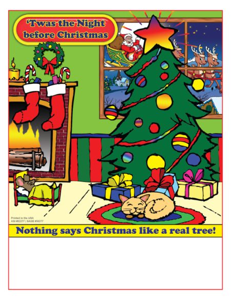 Twas the Night Before Christmas Imprint Coloring Book