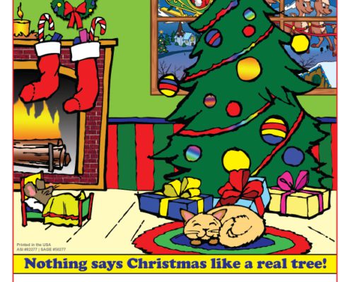 Twas the Night Before Christmas Imprint Coloring Book