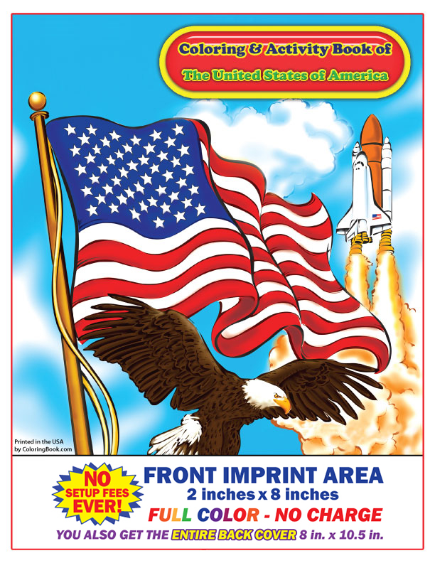 United States of America Imprint Coloring and Activity Book