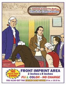 United States Constitution Imprint Coloring Book