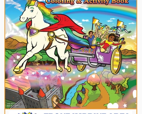 Unicorns Imprint Coloring Book