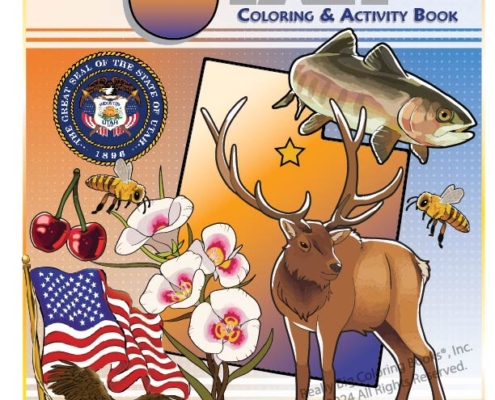 Utah State Coloring and Activity Book