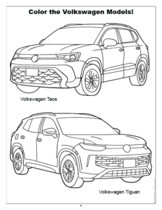 Volkswagen Imprint Coloring and Activity Book