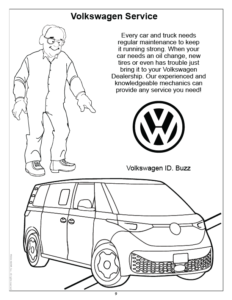 Volkswagen Imprint Coloring and Activity Book