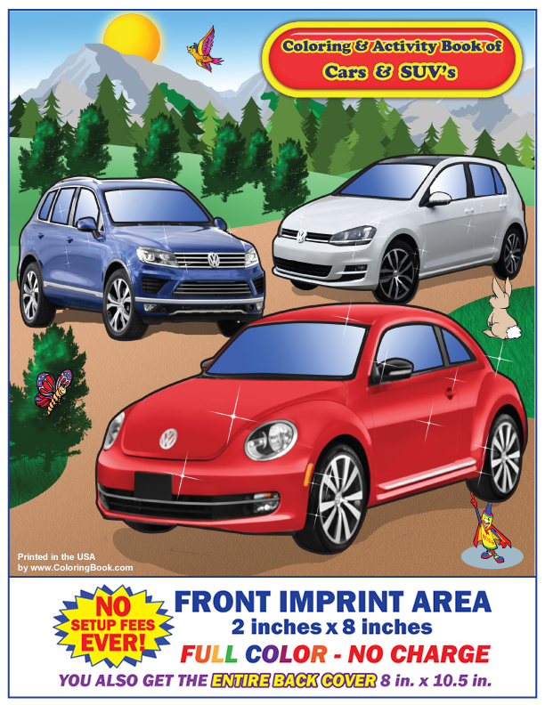 Volkswagen Imprint Coloring and Activity Book