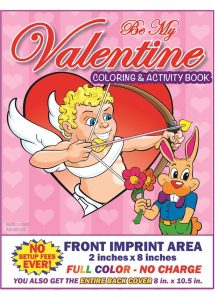 Valentines Day Imprint Coloring and Activity Book