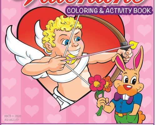 Valentines Day Imprint Coloring and Activity Book