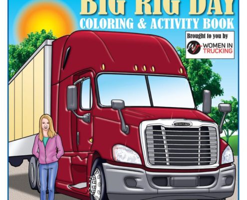 Women in Trucking - Shelby's Big Rig Day Coloring Book