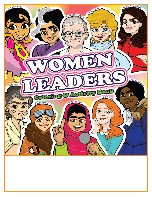 Women Leaders Imprint Coloring Book