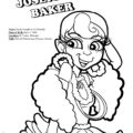 Josephine Baker Coloring Page Women Leaders