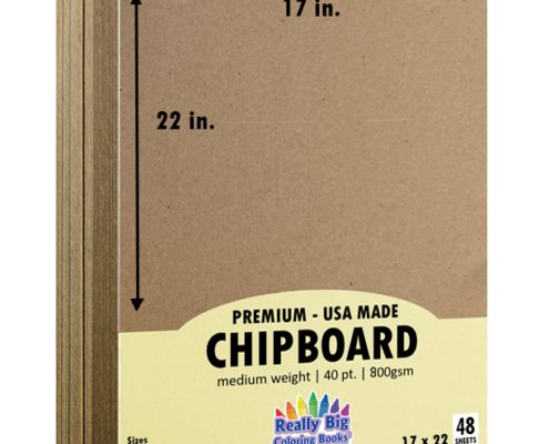 17x22 Chipboard 48 Sheets