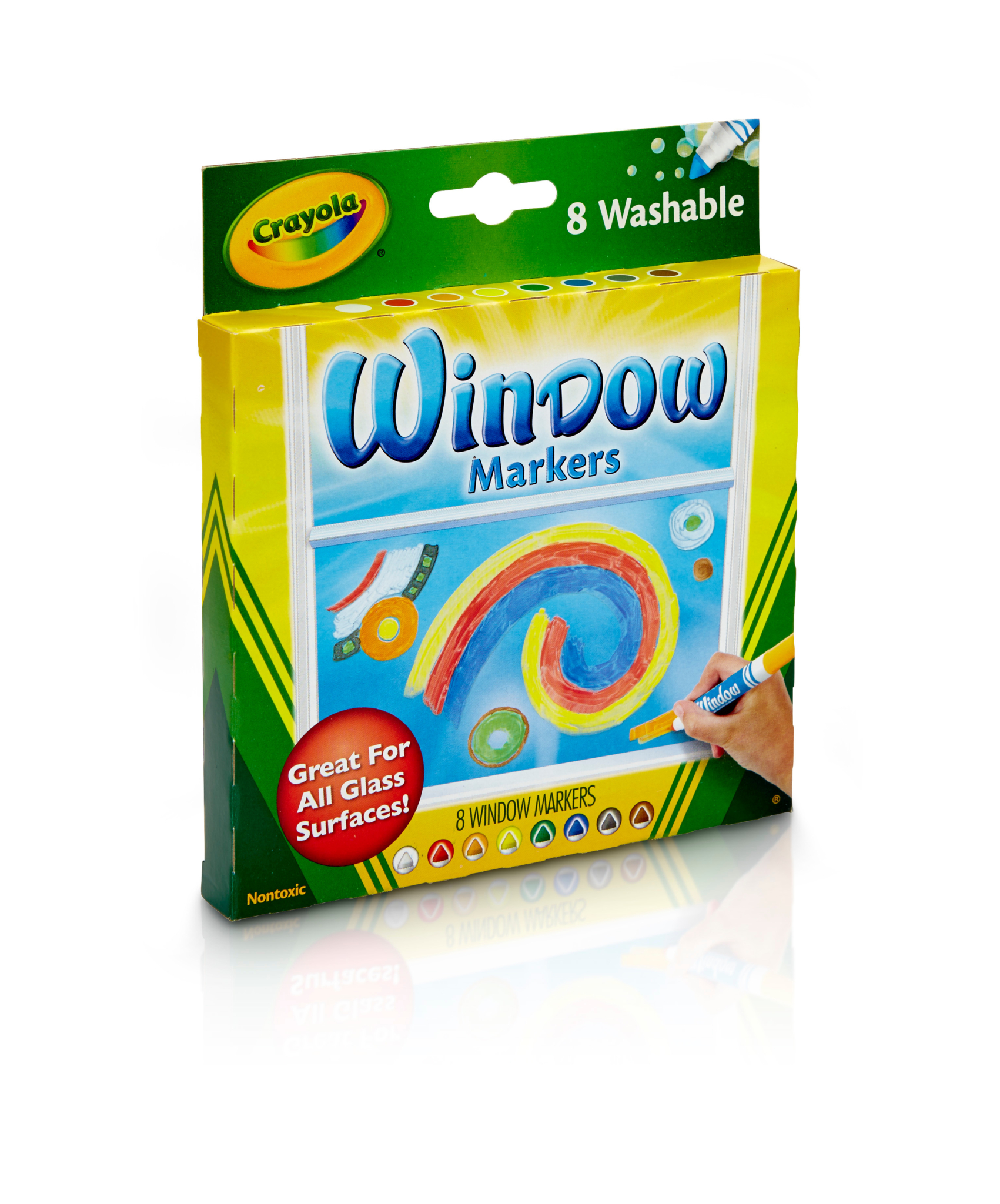 Crayola 8ct. Washable Window Markers Really Big