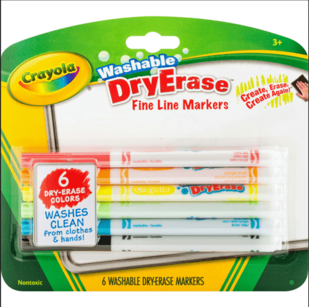 Crayola 6 count Dry Erase Markers