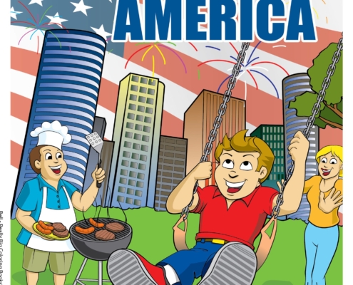 Celebrate America Coloring Book