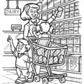 Food and Fun on the Farm Coloring Page 3