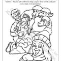 Food and Fun on the Farm Coloring Page 2