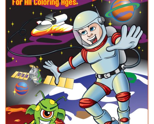 Outer Space Coloring Book