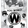 The WOKE Flag Coloring Page