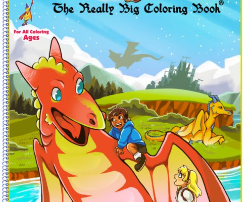 Dragons Coloring and Activity Book