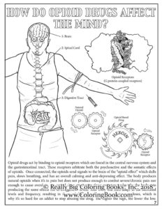 How Opioids Effect the Body Coloring Page