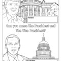President and Vice President Coloring Page Pickles Tour - Teen Edition