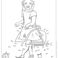 Lily Connect the Dot Page We Are All Rare Coloring and Activity Book