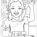This is Lily Coloring Page We Are All Rare Coloring and Activity Book