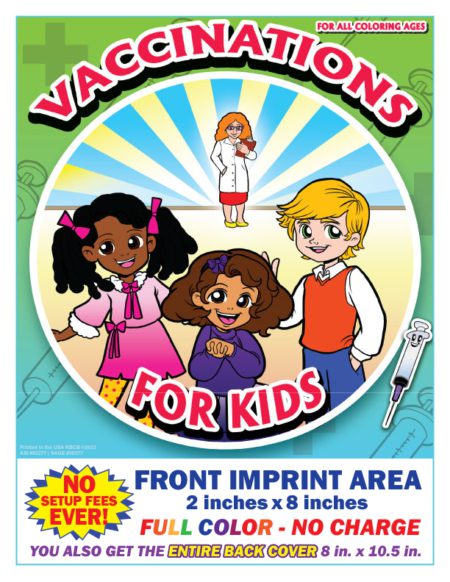 Vaccinations Imprint Coloring and Activity Book