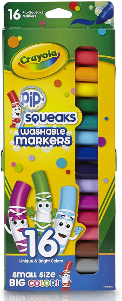 Crayola Pip Squeak Washable Markers 16 pack
