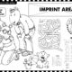 Arthur Imprint Coloring Placemata