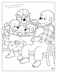 The Berenstain Bears Coloring Book