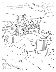 The Berenstain Bears Coloring Book.