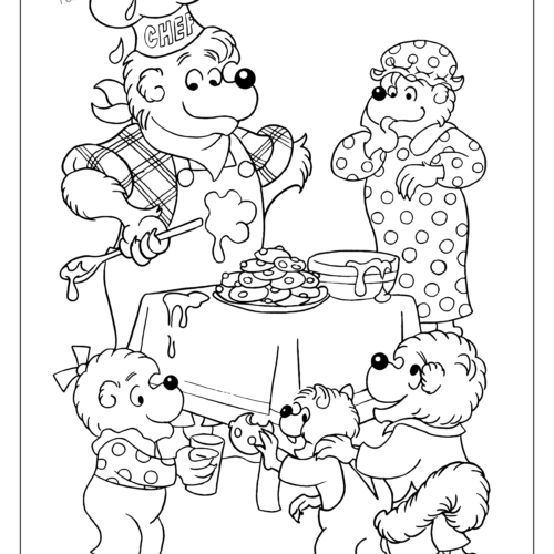 Berenstain Bears Coloring Book