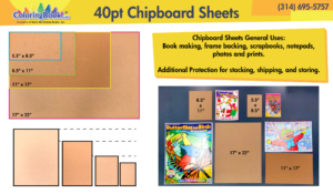 Chipboard Sheets - 40 point