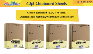 Chipboard Sheets - 40 point