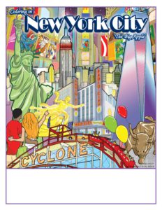 New York City Imprint Coloring Book