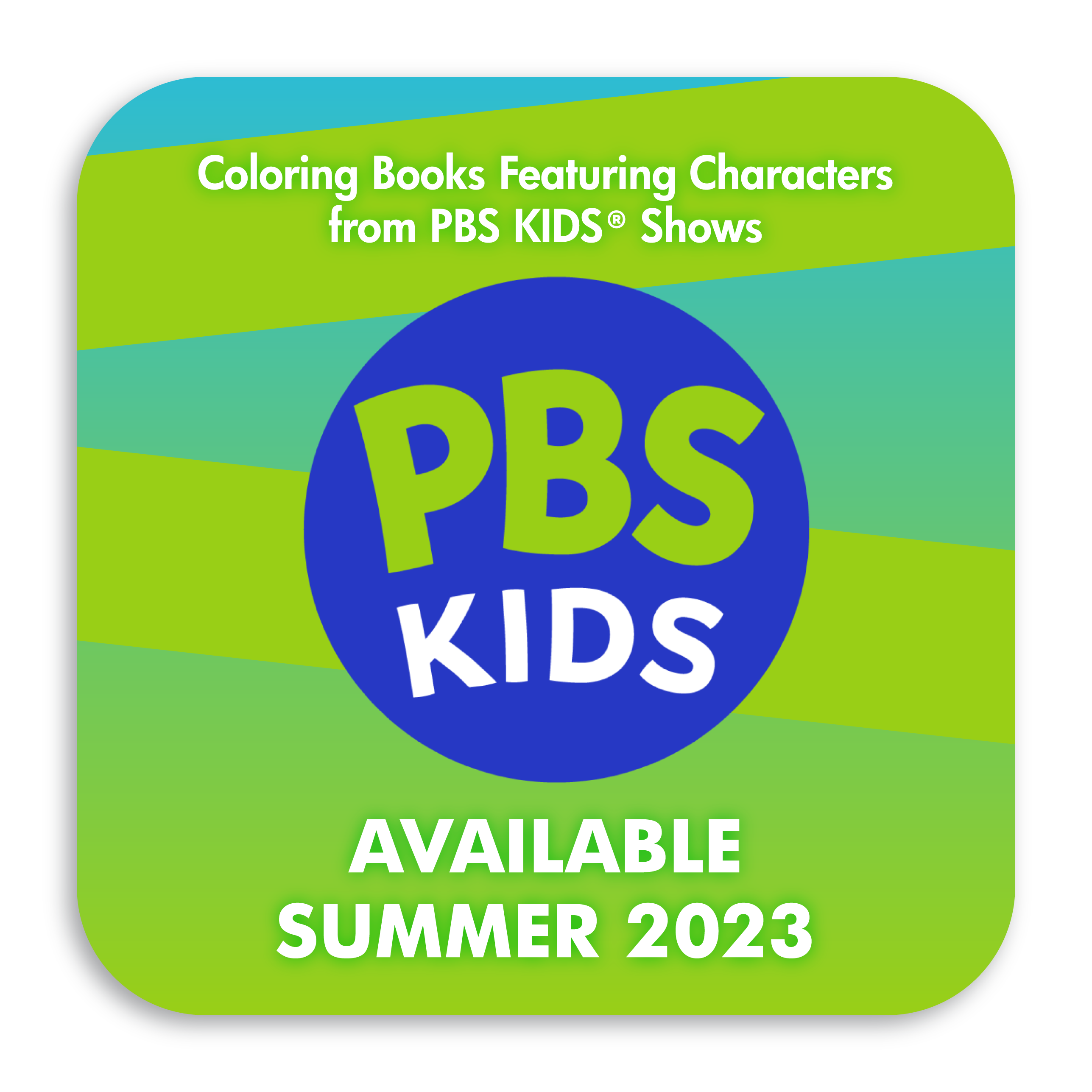 PBS KIDS® Characters Coloring Books