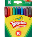 Crayola 10 ct. Mini Twistables Crayons.