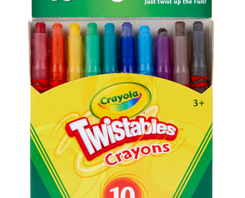 Crayola 10 ct. Mini Twistables Crayons.