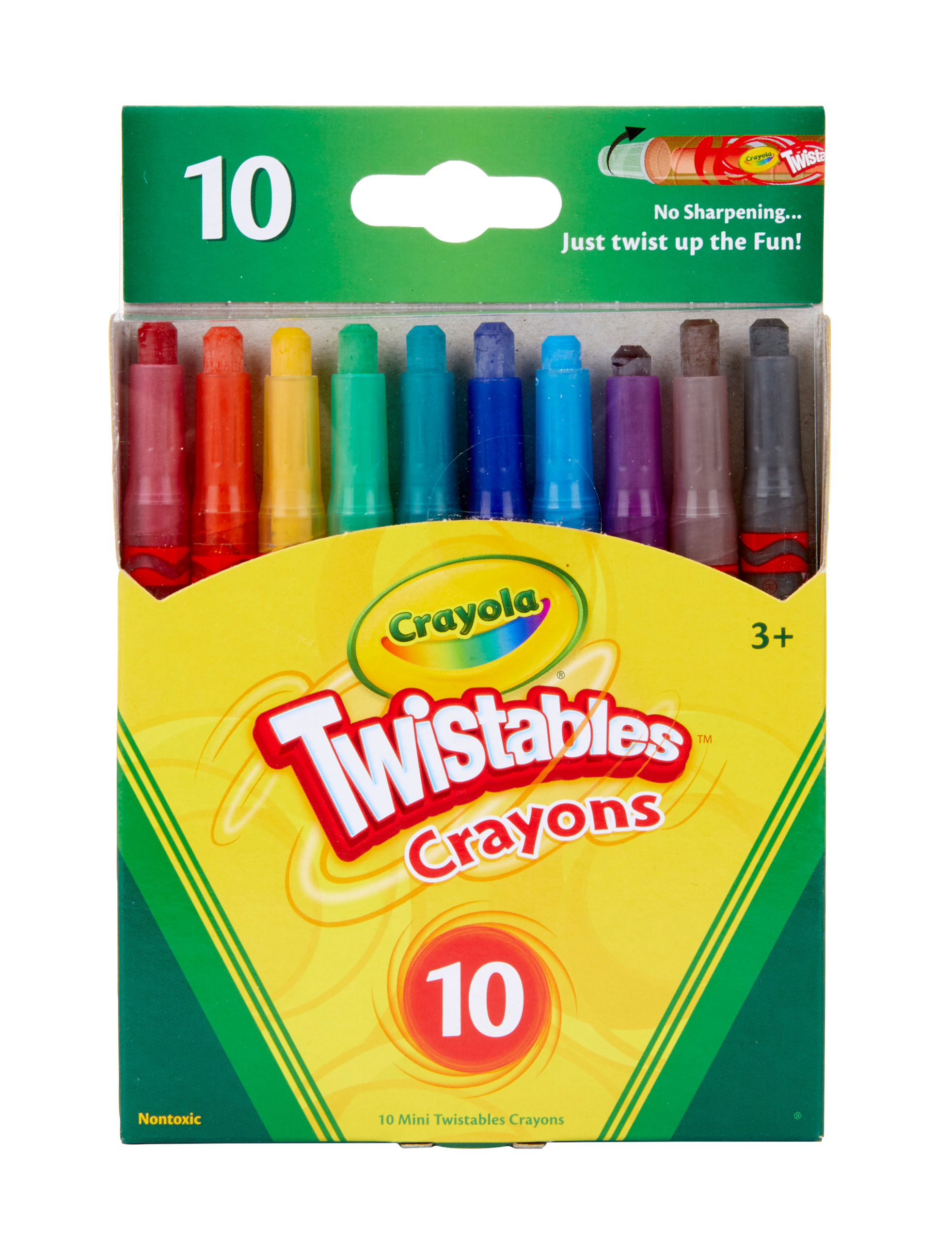 Crayola 10 ct. Mini Twistables Crayons.
