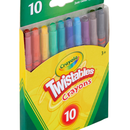 10 crayons de couleur twistable - Beaux-Arts et Loisirs créatifs