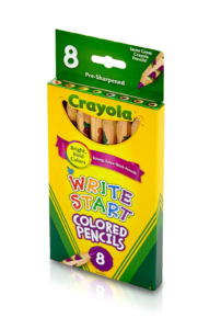 Crayola 8ct. Write Smart Colored Pencils